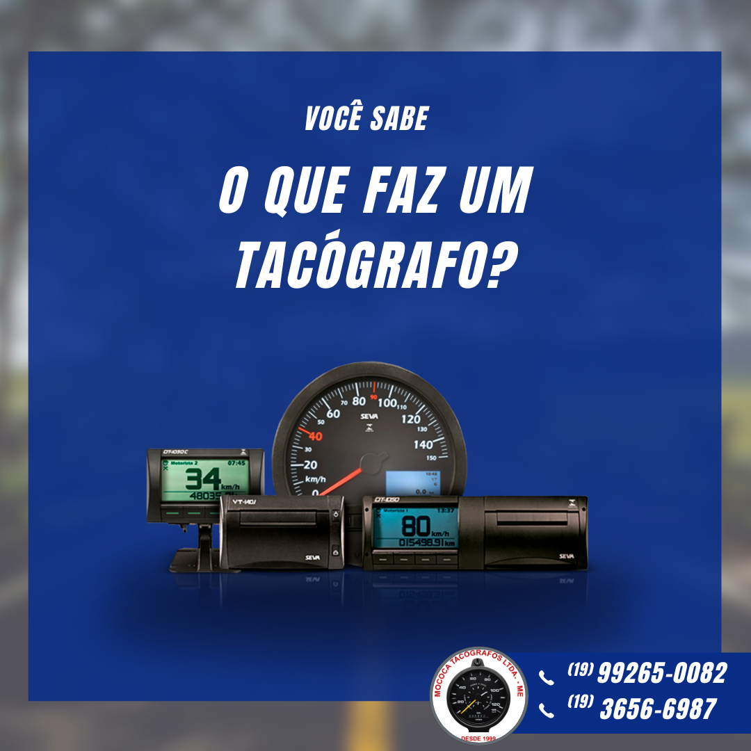 Você sabe o que faz um tacógrafo?